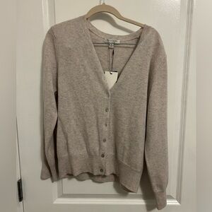 Marks and Spencer Pure Cashmere Crew Neck Relaxed Cardigan NWT